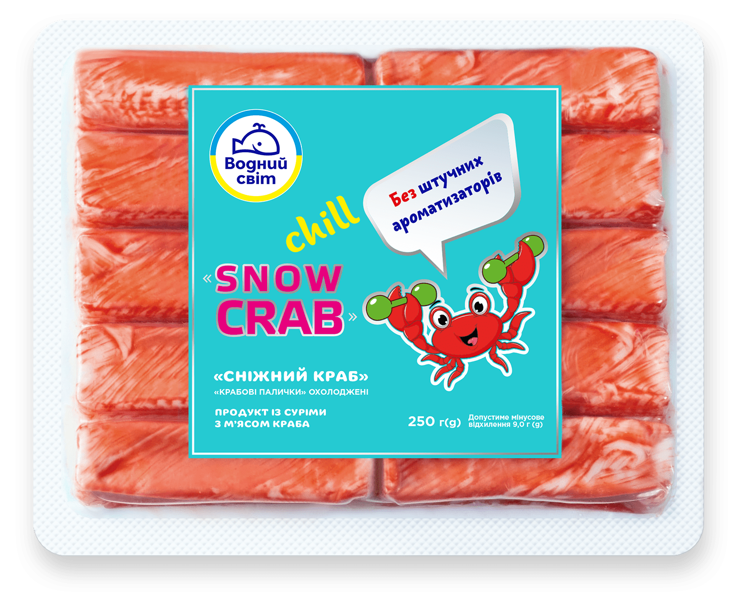 Сніжний краб охолоджений, 250 г (Дитячий)